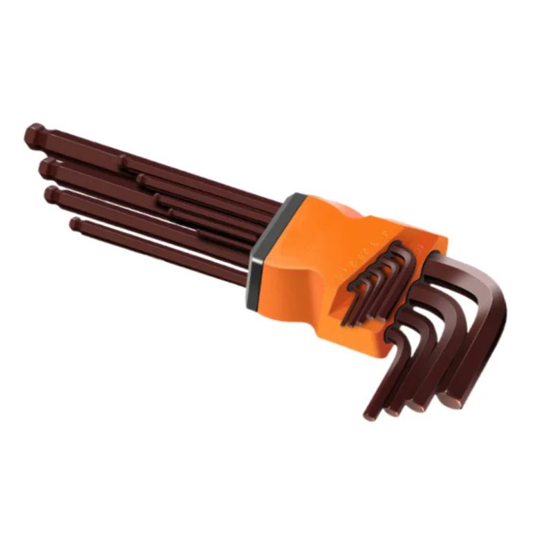 Electric Allen Key Set Metric Hex Wrench Screwdriver Kit With Torque Sleeves BoxPacked 3