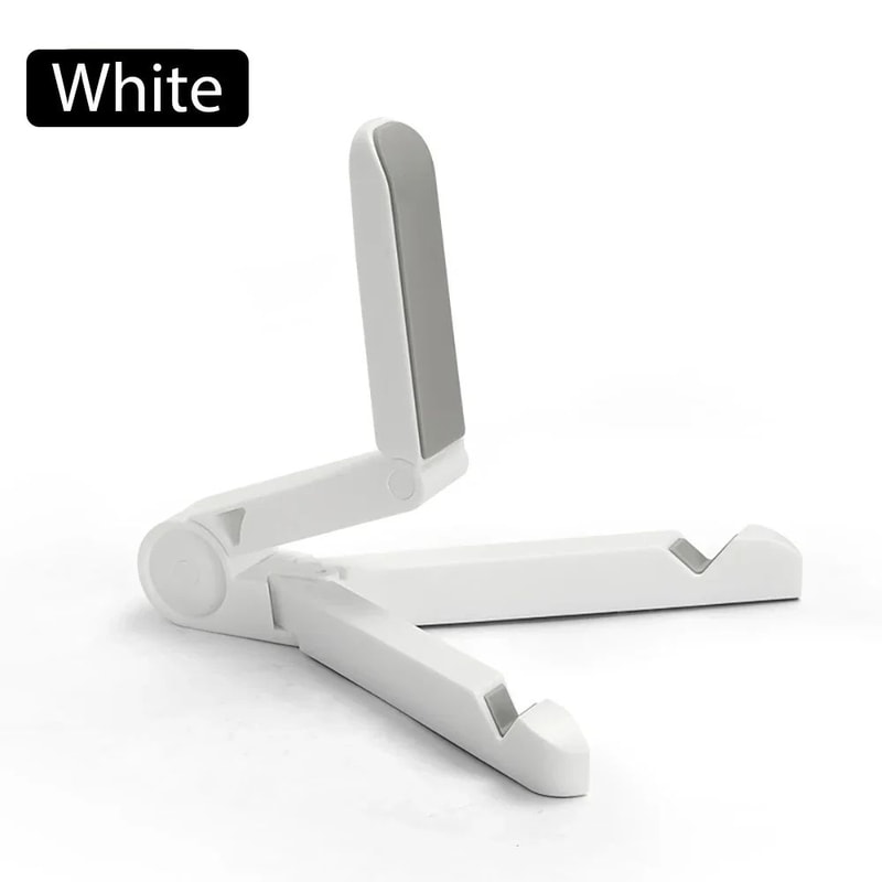Foldable Tablet Stand For Desk Portable IPad Phone Holder Adjustable Viewing Angle 7
