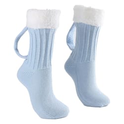 beer mug socks 3d knit warm floor socks – funny mid-calf cozy gift pair
