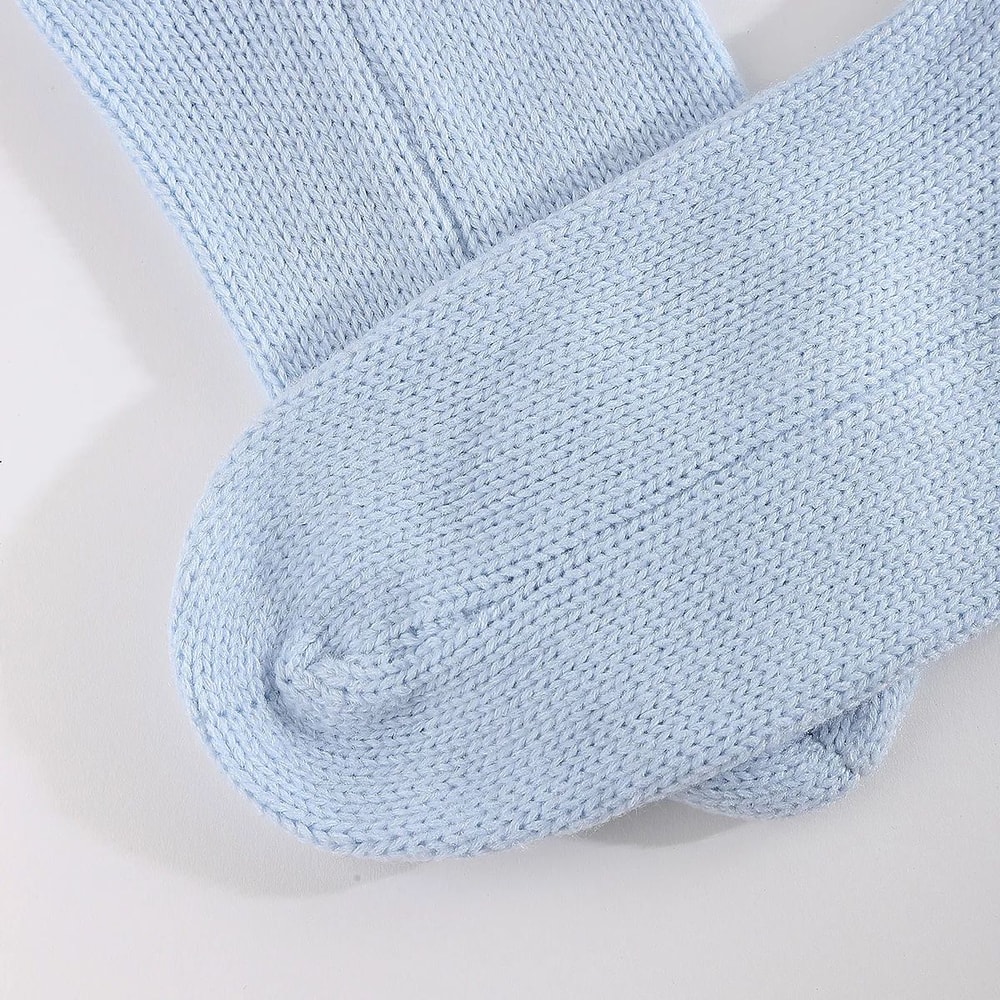 Beer Mug Socks 3D Knit Warm Floor Socks Funny MidCalf Cozy Gift Pair 3