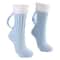 Beer Mug Socks 3D Knit Warm Floor Socks Funny MidCalf Cozy Gift Pair 6