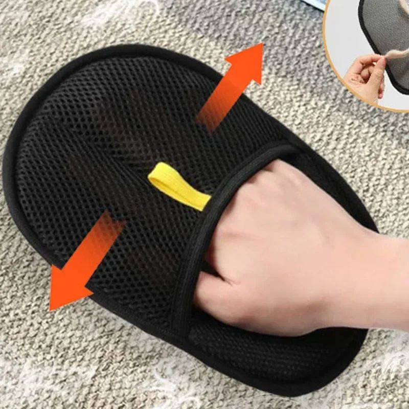 Premium Pet Hair Remover Gloves Deshedding Brush Glove Kit AllSurface Pet Grooming Gloves For Cat 5