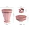 Collapsible Silicone Cup With Lid Foldable Travel Cup For Coffee Water Mouthwash 5