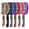 DualBristle Detangling Hair Brush For Wet Curly Hair Smooths Frizz And Adds Shine 1