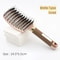 DualBristle Detangling Hair Brush For Wet Curly Hair Smooths Frizz And Adds Shine 4