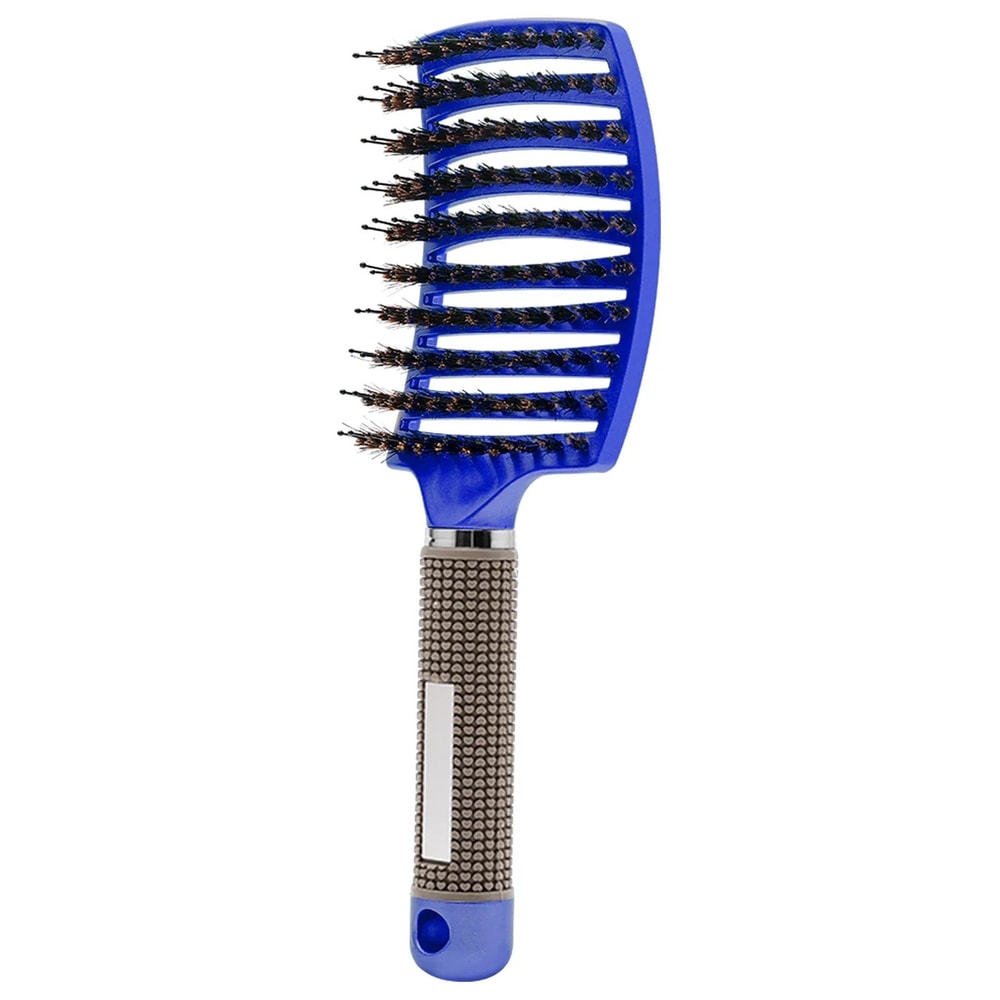 DualBristle Detangling Hair Brush For Wet Curly Hair Smooths Frizz And Adds Shine 8