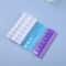 Portable 7 Day Pill Organizer Travel Case With 14 Compartments AM PM Weekly Pill Box 1