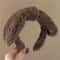 Plush Hairband Rabbit Ear Spa Headband For Face Wash And Makeup 2