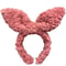 Plush Hairband Rabbit Ear Spa Headband For Face Wash And Makeup 4