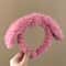 Plush Hairband Rabbit Ear Spa Headband For Face Wash And Makeup 8