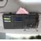 Car Sun Visor Organizer Pouch With Sunglasses Holder Card Slots License Tickets Receipts 3