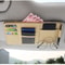 Car Sun Visor Organizer Pouch With Sunglasses Holder Card Slots License Tickets Receipts 6