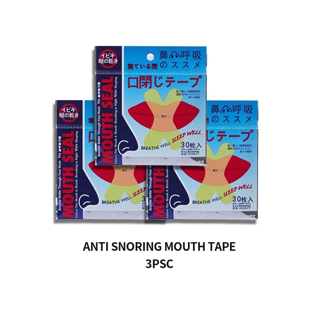 Transparent Sleep Mouth Tape For Snoring Relief Gentle Mouth Breathing Tape Strips 6