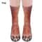 Unisex 3D Animal Paw Socks Crew Novelty Pair For Cosplay And Gag Gifts 7