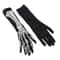 Long Skeleton Gloves For Halloween Costumes Skeleton Hand Gloves For Cosplay Parties 5