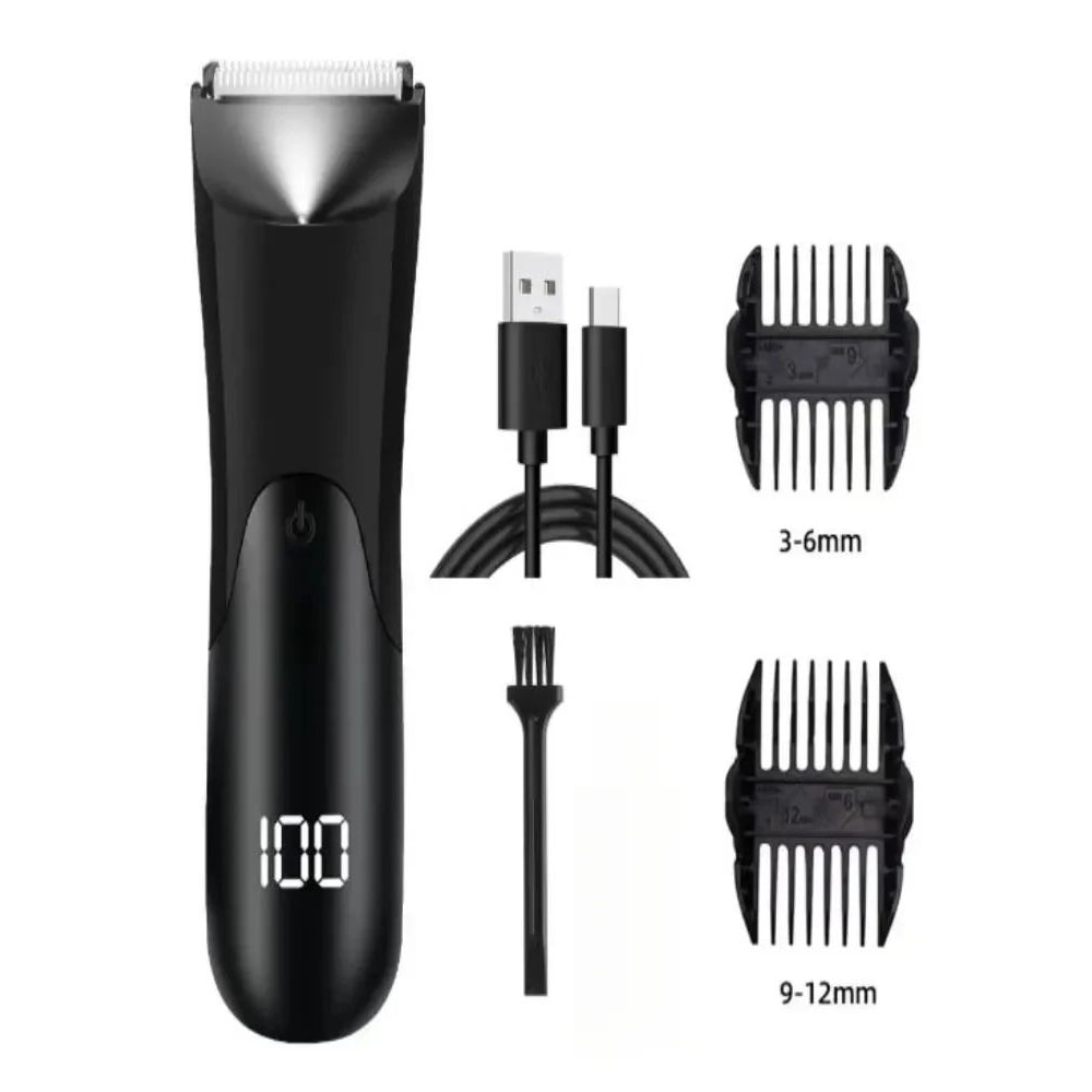 Mens Body Trimmer With Ceramic Blade For Groin And Underarm Grooming 5