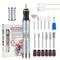 SalonSmooth Portable Nail Polisher Pen 5in1 Electric Nail Drill With Nail Drill Bits 7
