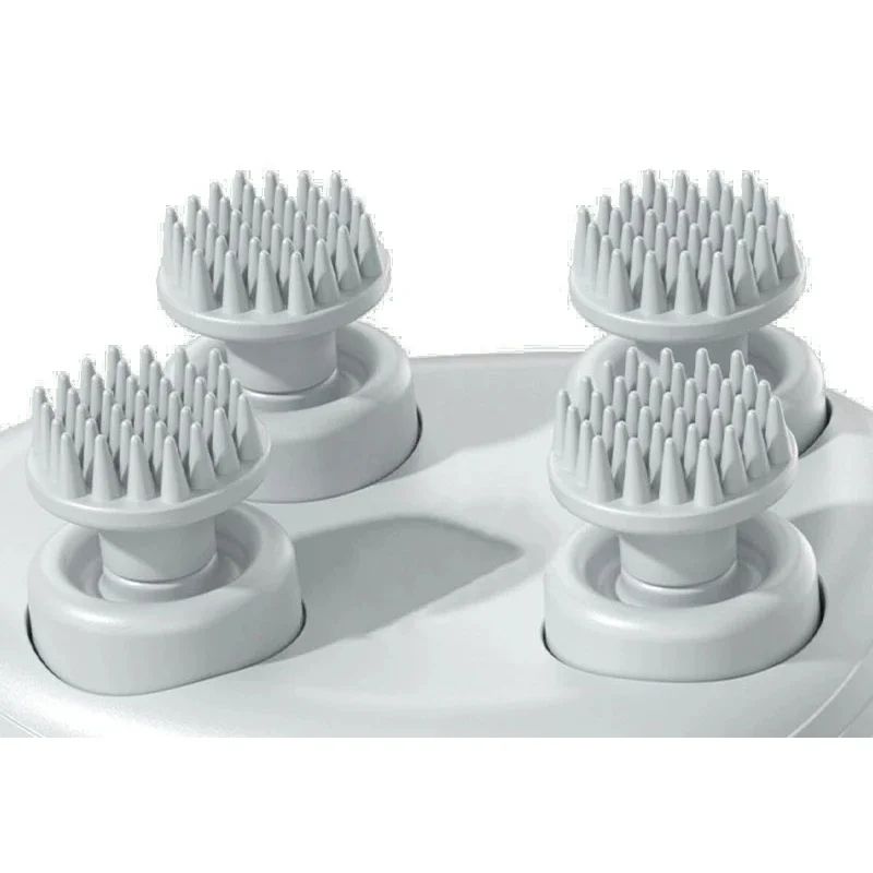 Electric Head Massager USB Rechargeable Scalp Massager For DeepKneading Neck Shoulder Relief 2