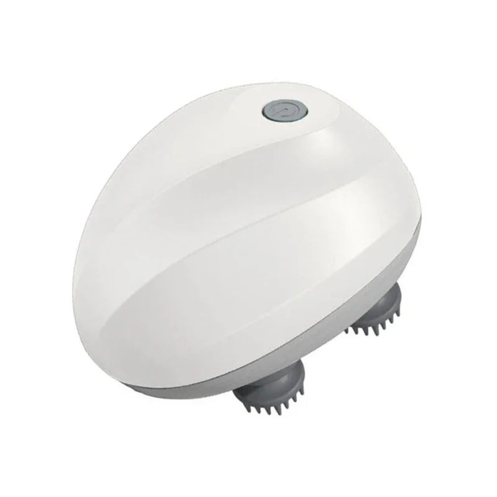 Electric Head Massager USB Rechargeable Scalp Massager For DeepKneading Neck Shoulder Relief 6