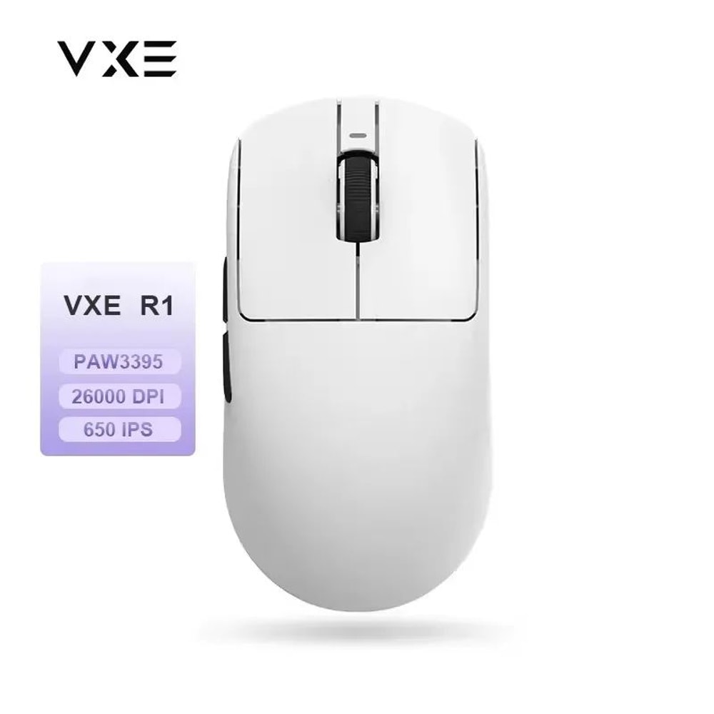 VXE Dragonfly R1 Series Lightweight Wireless Gaming Mouse PAW3395 Rechargeable Ergonomic Esports Mo 9