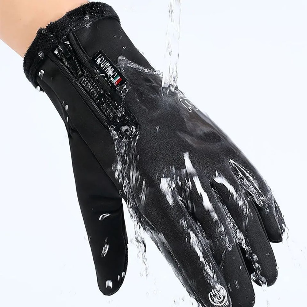 ArcticRide Waterproof Winter Gloves For Men Thermal Fleece Touchscreen NonSlip Grip 1