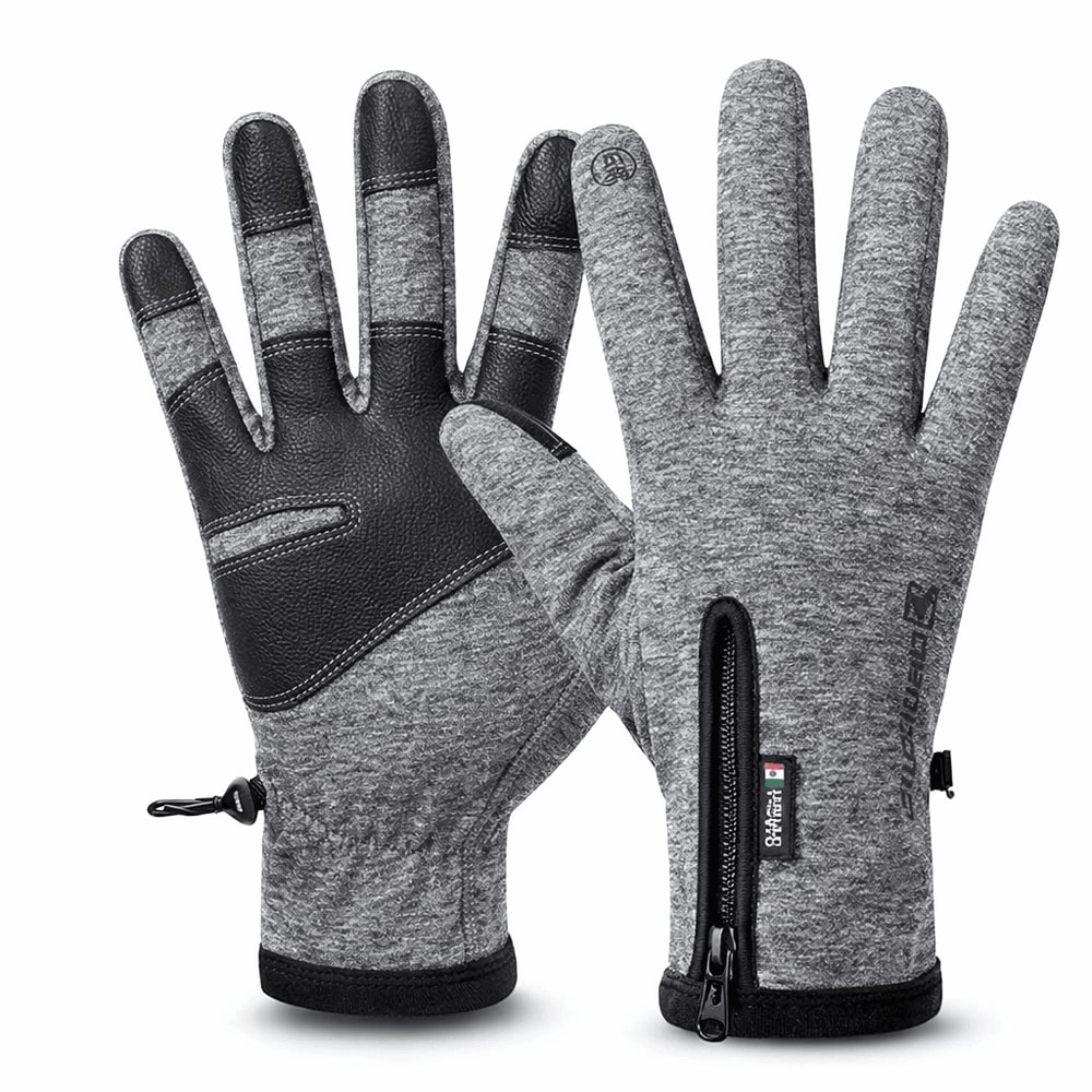 ArcticRide Waterproof Winter Gloves For Men Thermal Fleece Touchscreen NonSlip Grip 8