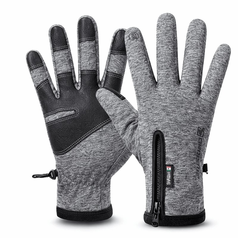 ArcticRide Waterproof Winter Gloves For Men Thermal Fleece Touchscreen NonSlip Grip 8