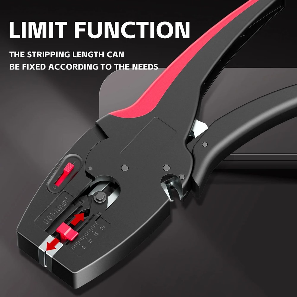 SelfAdjusting Automatic Wire Stripper And Cutter Pliers For 327 AWG 2