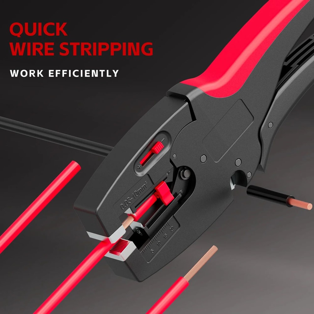 SelfAdjusting Automatic Wire Stripper And Cutter Pliers For 327 AWG 3