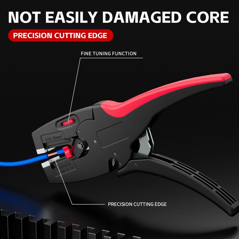 SelfAdjusting Automatic Wire Stripper And Cutter Pliers For 327 AWG 4