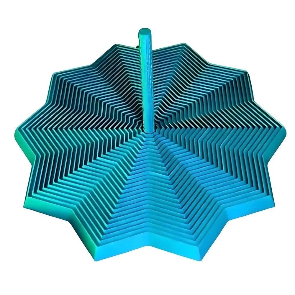 Expanded Sensory Fidget Star 3D Spiral Spinner Desk Toy 7