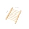 Natural Bamboo Soap Dish With Drainage Self Draining Soap Tray Wooden Holder 6
