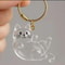 Pocket Pet Hair Remover Keychain Reusable Pet Hair Remover Pendant With Hidden Collector 7