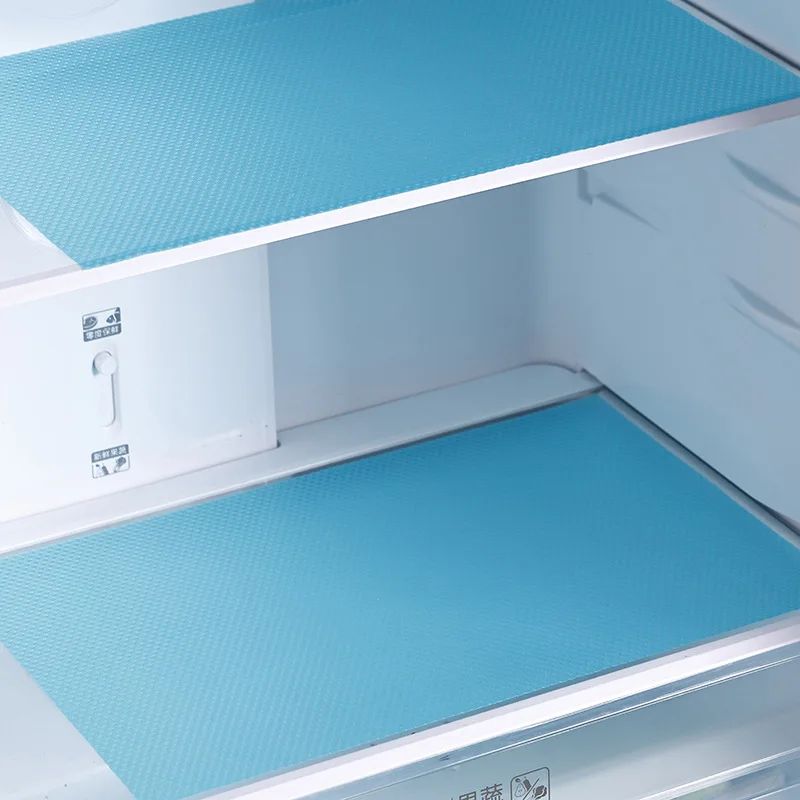 4PCS 177 X 118 In EVA Fridge Mats And Refrigerator Shelf Liners Washable Waterproof CuttoFit 8