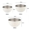304 Stainless Steel Mixing Bowls Set With NonSlip Base 15L25L45L For Baking Salad And Meal Prep 3