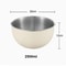 304 Stainless Steel Mixing Bowls Set With NonSlip Base 15L25L45L For Baking Salad And Meal Prep 10