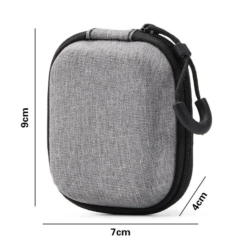MultiSize EVA Hard Case Travel Cable Organizer Zipper Shockproof Storage Case For Headphones Charge 8