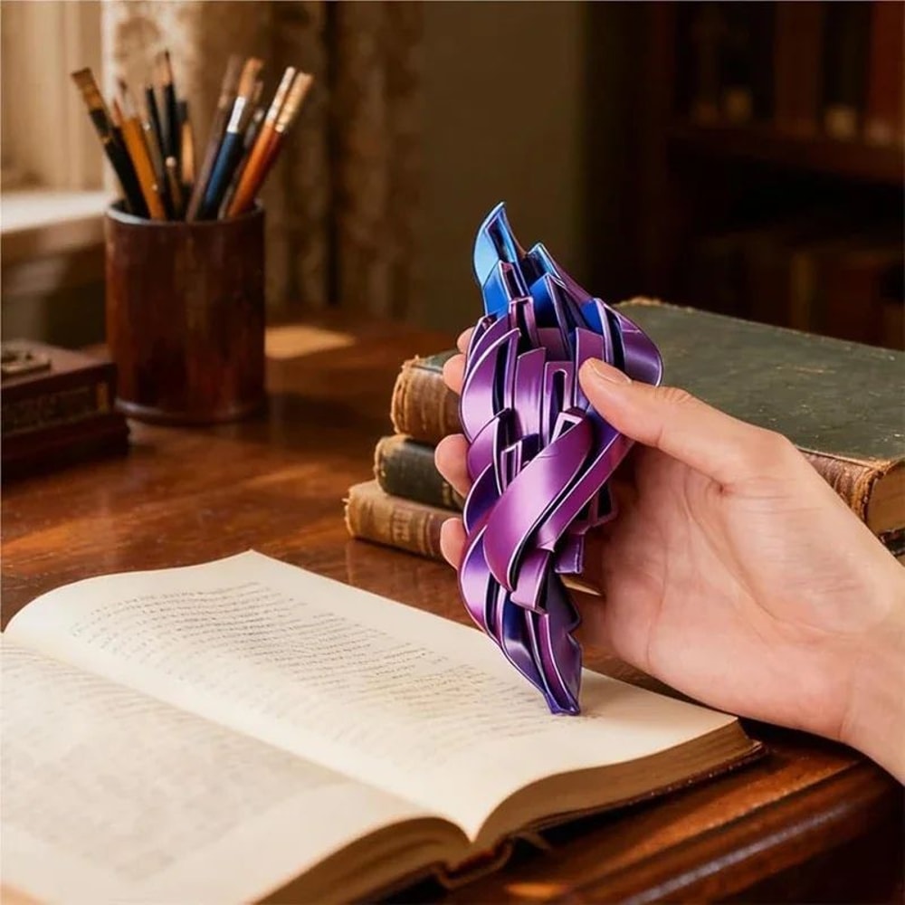 Colorful Spiral Finger Rotator Finger Spinner Stress Relief Toy For Focus 1