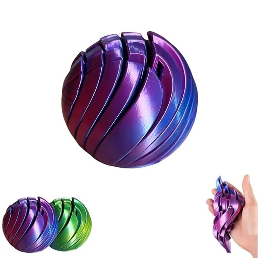 Colorful Spiral Finger Rotator Finger Spinner Stress Relief Toy For Focus 2