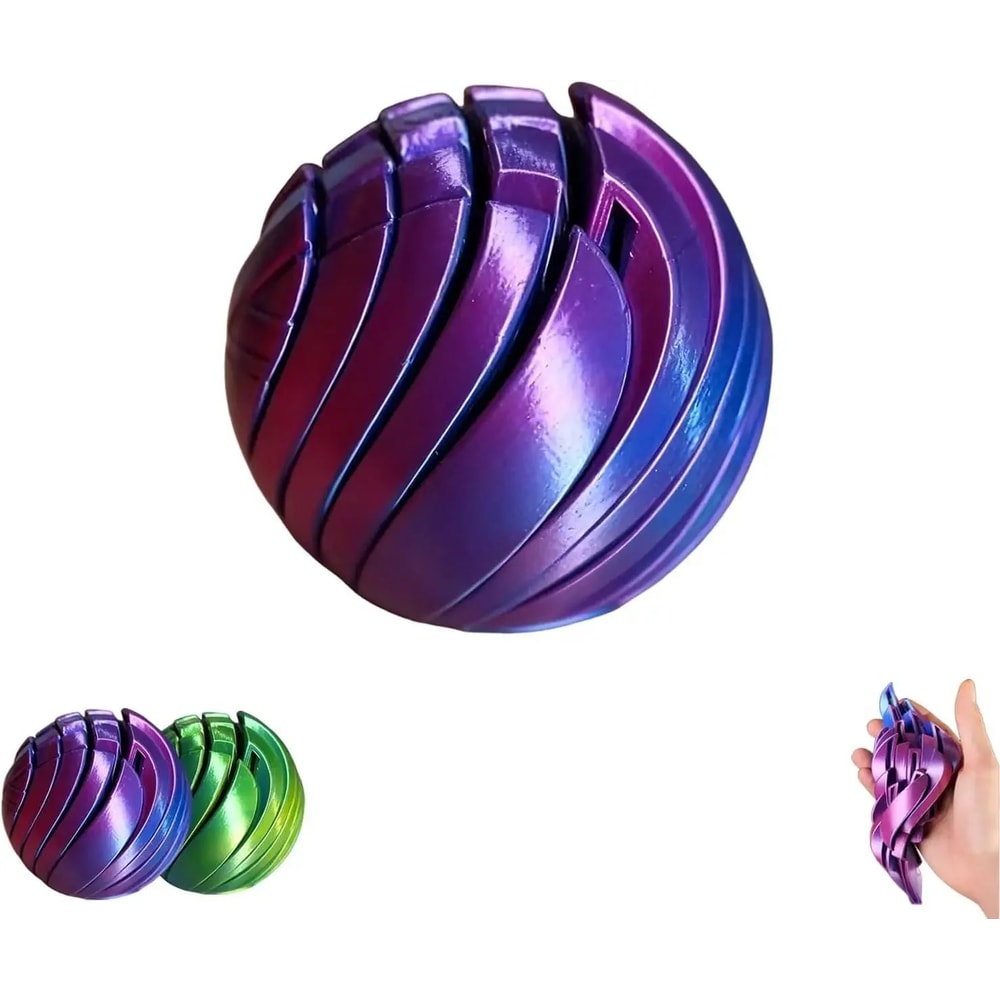 Colorful Spiral Finger Rotator Finger Spinner Stress Relief Toy For Focus 6