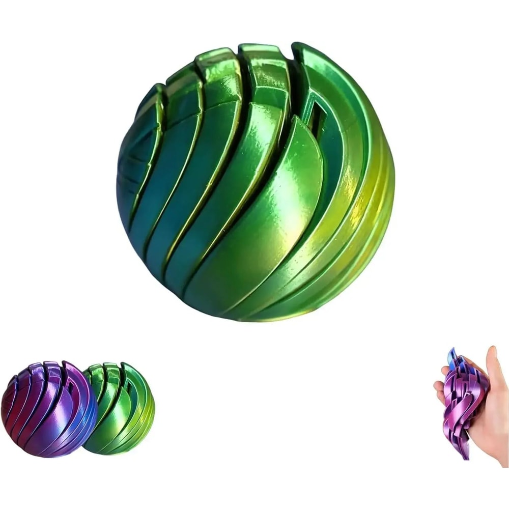 Colorful Spiral Finger Rotator Finger Spinner Stress Relief Toy For Focus 7