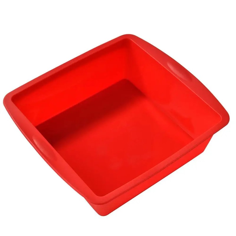 Silicone Square Baking Pan For EasyRelease Cakes And Brownies Reusable Nonstick Mold 10