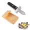 Stainless Steel Oyster Knife With Wood Handle Oyster Opener For Easy Shucking 0