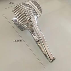 stainless steel lemon slicer clip for perfect citrus and tomato slices