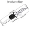 SelfClosing Olive Oil Pour Spout With LeakProof Rubber Stopper Stainless Steel Bottle Pourer 1