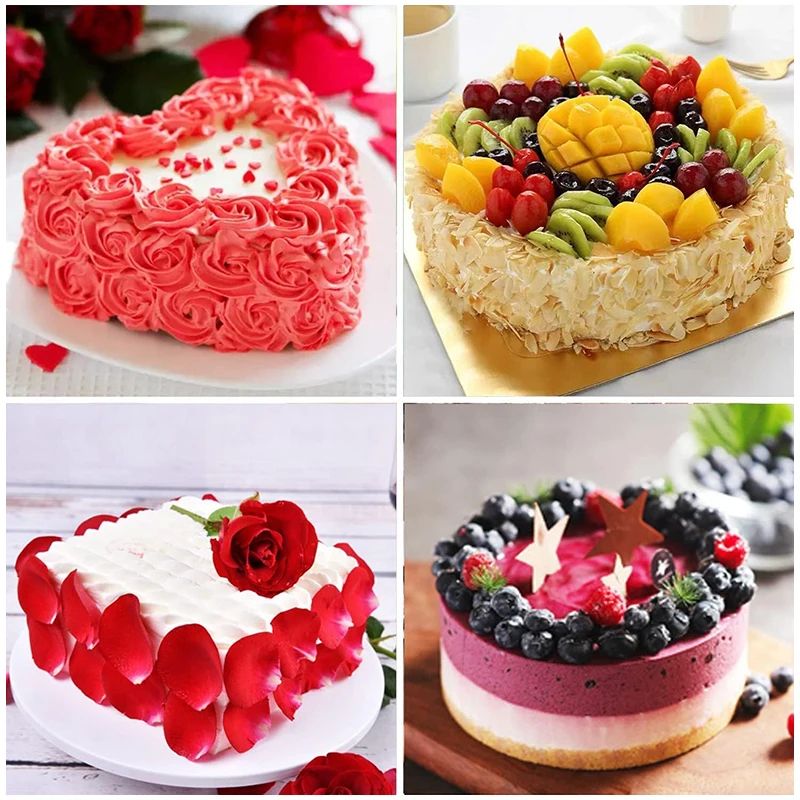 Irregular Edge Cake Scraper Set Icing Smoother Cake Decorating Comb For Clean Buttercream Lines 5