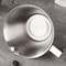 Stainless Steel Espresso Shot Measuring Cup 100ml With Dual Scale And Double Spouts 3