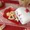 Santa Claus Christmas Ceramic Cookie Jar Serving Plate Set Holiday Tableware For Cookies Desserts 2