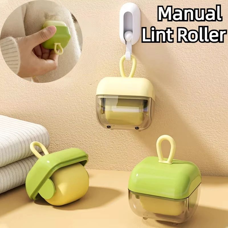 Wash Reuse Sticky Roller Portable Lint Remover For Pet Hair Dust 5