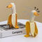 Peeled Banana Duck Figurine Funny Peeled Banana Duck Desk Shelf Decor 4